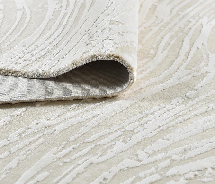 MOLAN | 1.2M Stitch Cotton-Silk Rug | Acrylic Reinforced Plush