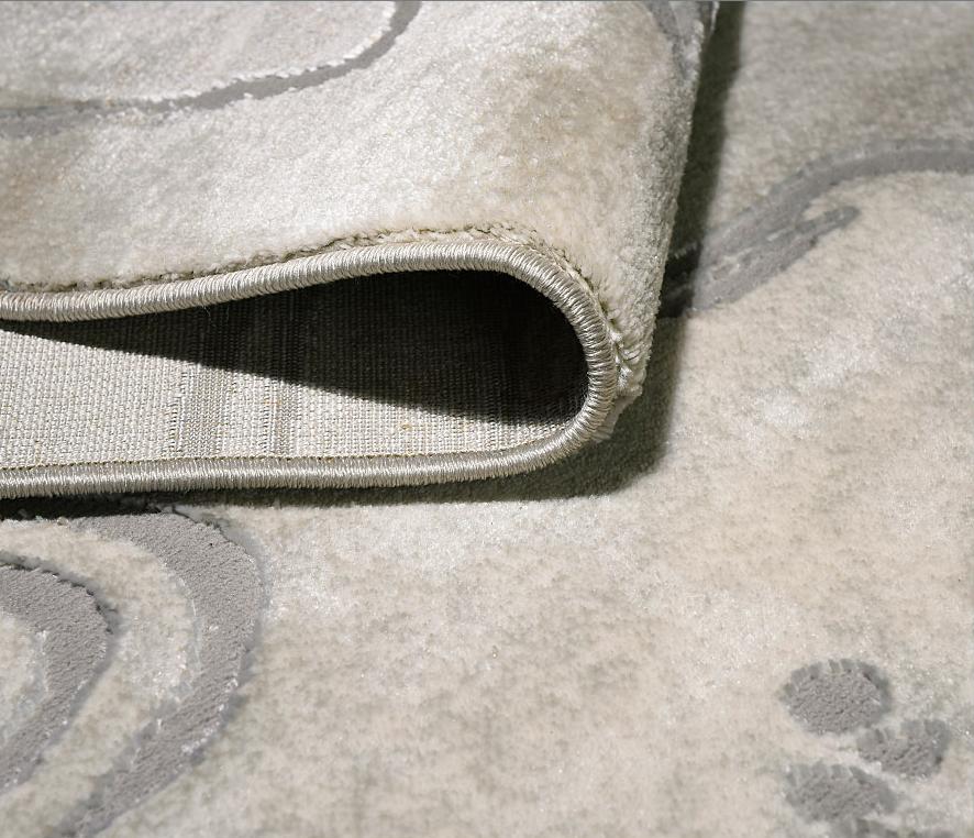 DIKE | Wool & Polyester Woven Rug - Ultra-Plush Machine-Woven Carpet | Living Spaces/ Bedroom