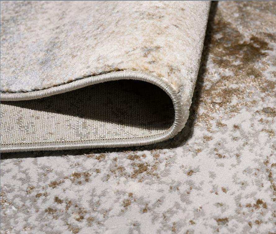 DIKE | Wool & Polyester Woven Rug - Ultra-Plush Machine-Woven Carpet | Living Spaces/ Bedroom