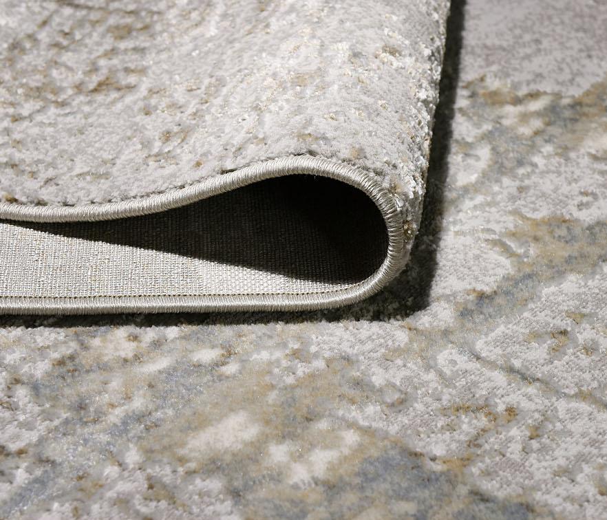 DIKE | Wool & Polyester Woven Rug - Ultra-Plush Machine-Woven Carpet | Living Spaces/ Bedroom