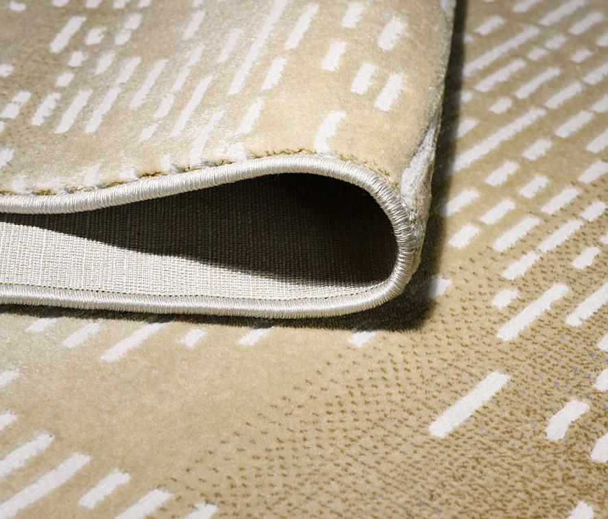 DIKE | Wool & Polyester Woven Rug - Ultra-Plush Machine-Woven Carpet | Living Spaces/ Bedroom