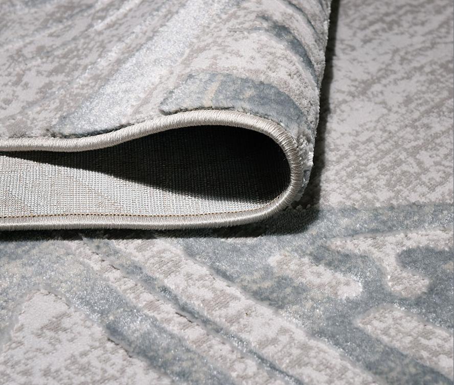 DIKE | Wool & Polyester Woven Rug - Ultra-Plush Machine-Woven Carpet | Living Spaces/ Bedroom