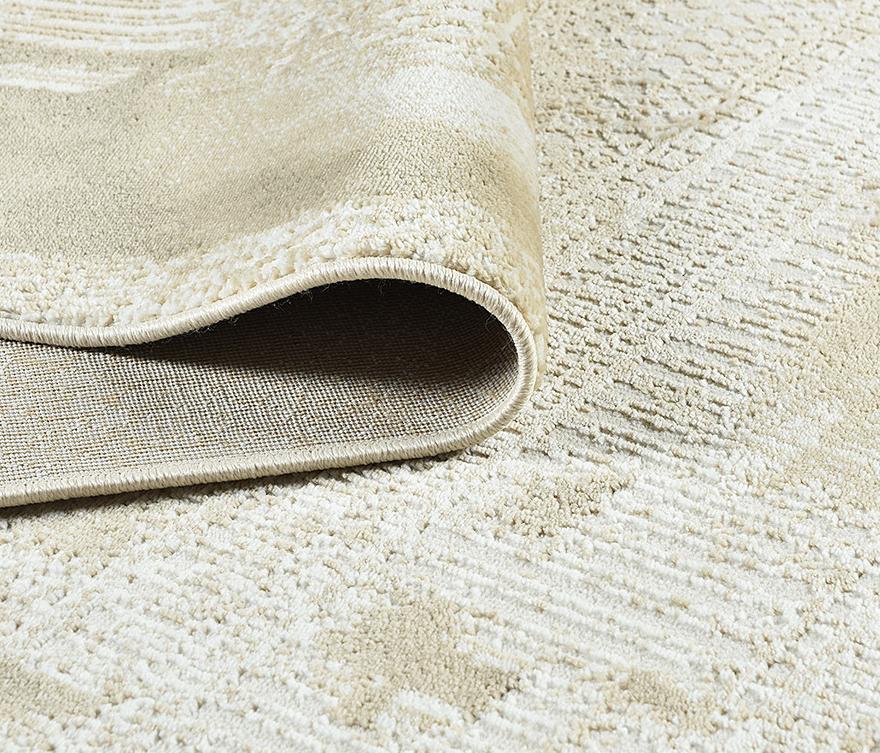 SANGYUE | Polyester Rug - Industrial Shrinkage Woven | Fade & Mold Resistant | Living Room/Bedroom