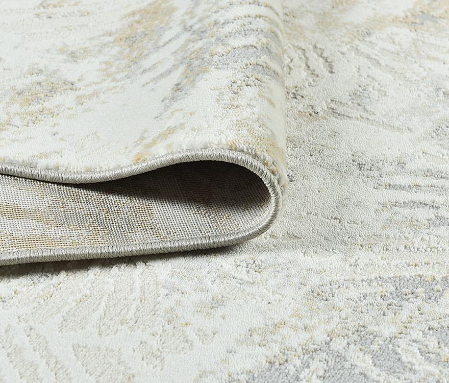SANGYUE | Polyester Rug - Industrial Shrinkage Woven | Fade & Mold Resistant | Living Room/Bedroom
