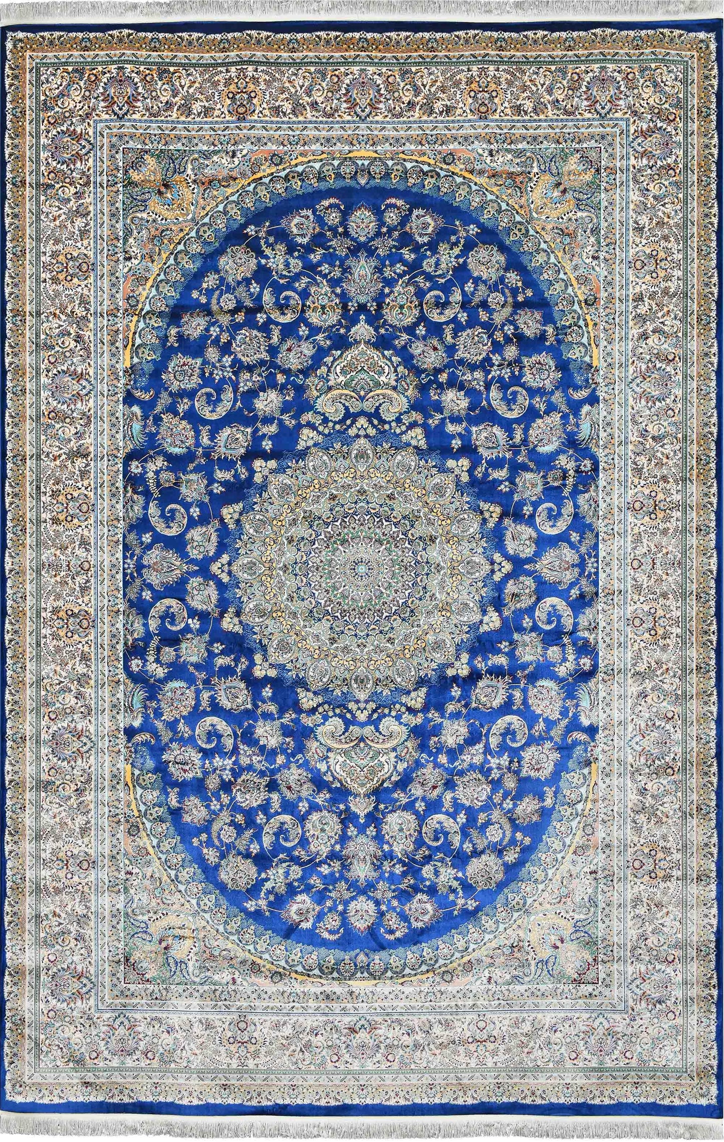 SAIBAI | 3.6M Modal Silk Rug | Carbon-Neutral Bamboo Fiber