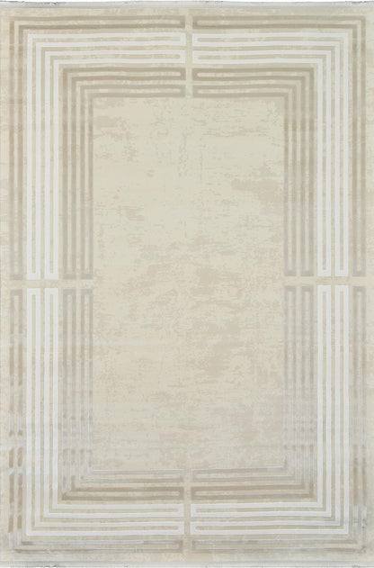 MOLAN | 1.2M Stitch Cotton-Silk Rug | Acrylic Reinforced Plush