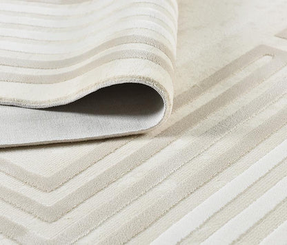 MOLAN | 1.2M Stitch Cotton-Silk Rug | Acrylic Reinforced Plush