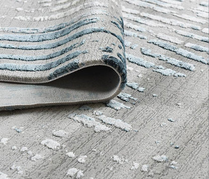MOLAN | 1.2M Stitch Cotton-Silk Rug | Acrylic Reinforced Plush