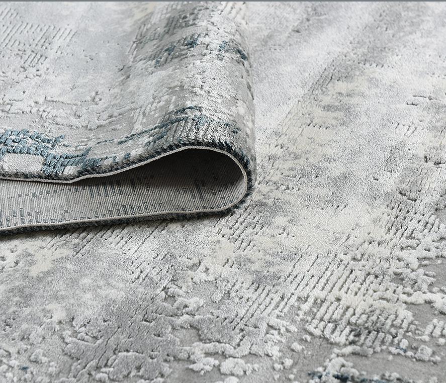 MOLAN | 1.2M Stitch Cotton-Silk Rug | Acrylic Reinforced Plush