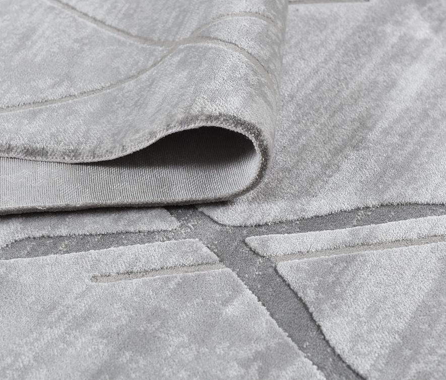 MOLAN | 1.2M Stitch Cotton-Silk Rug | Acrylic Reinforced Plush