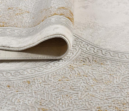 SHALONG Rayon| Polyester Rug - Shrinkage Woven Carpet | Durable & Lustrous | Living Room/Bedroom