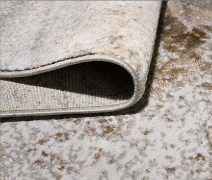 DIKE | Wool & Polyester Woven Rug - Ultra-Plush Machine-Woven Carpet | Living Spaces/ Bedroom