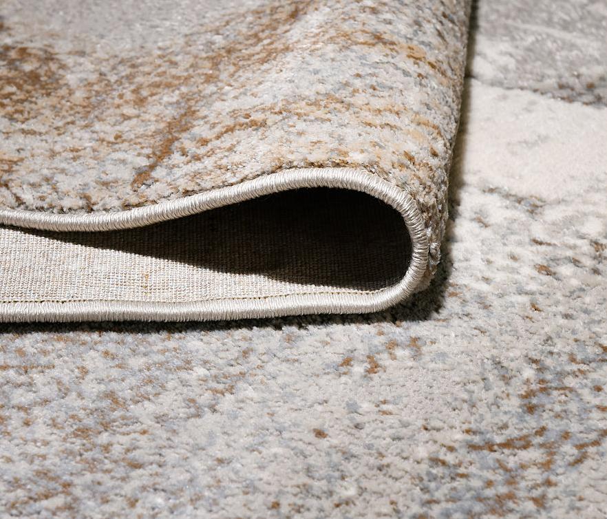 DIKE | Wool & Polyester Woven Rug - Ultra-Plush Machine-Woven Carpet | Living Spaces/ Bedroom