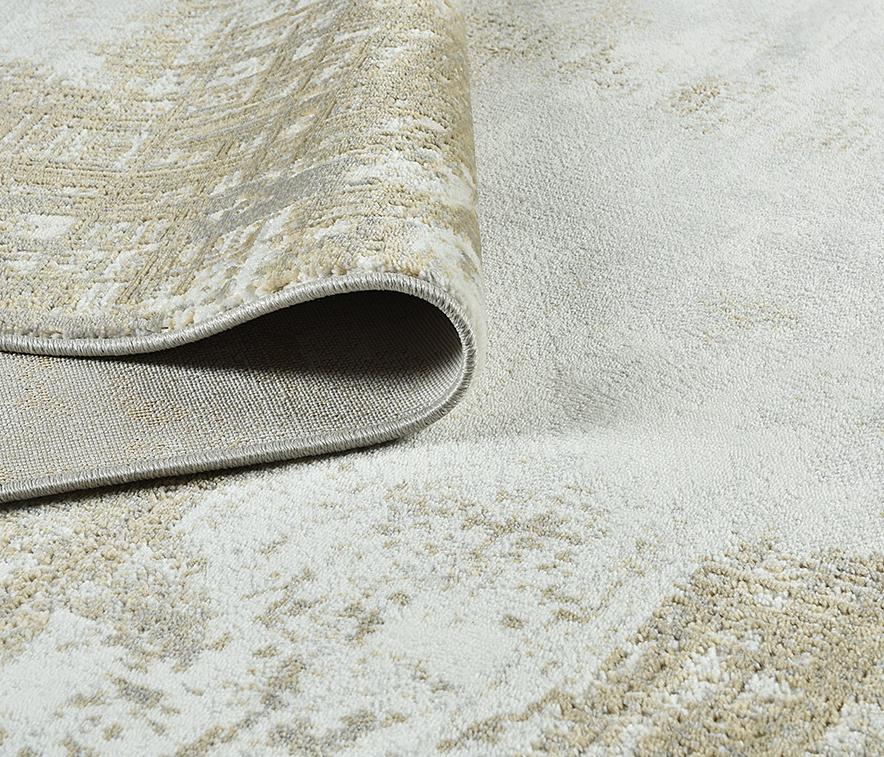 SANGYUE | Polyester Rug - Industrial Shrinkage Woven | Fade & Mold Resistant | Living Room/Bedroom