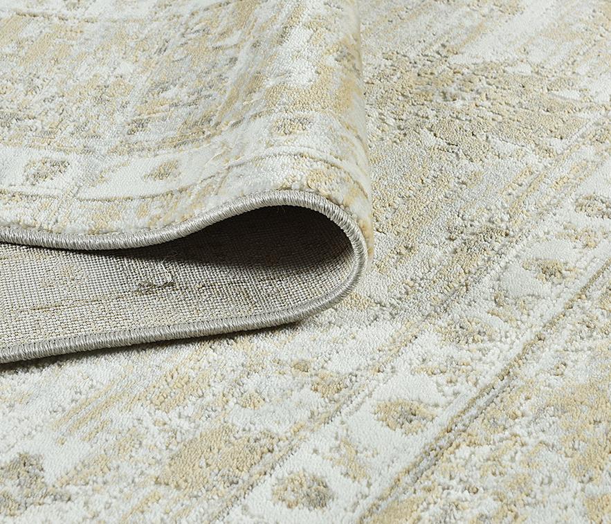 SANGYUE | Polyester Rug - Industrial Shrinkage Woven | Fade & Mold Resistant | Living Room/Bedroom