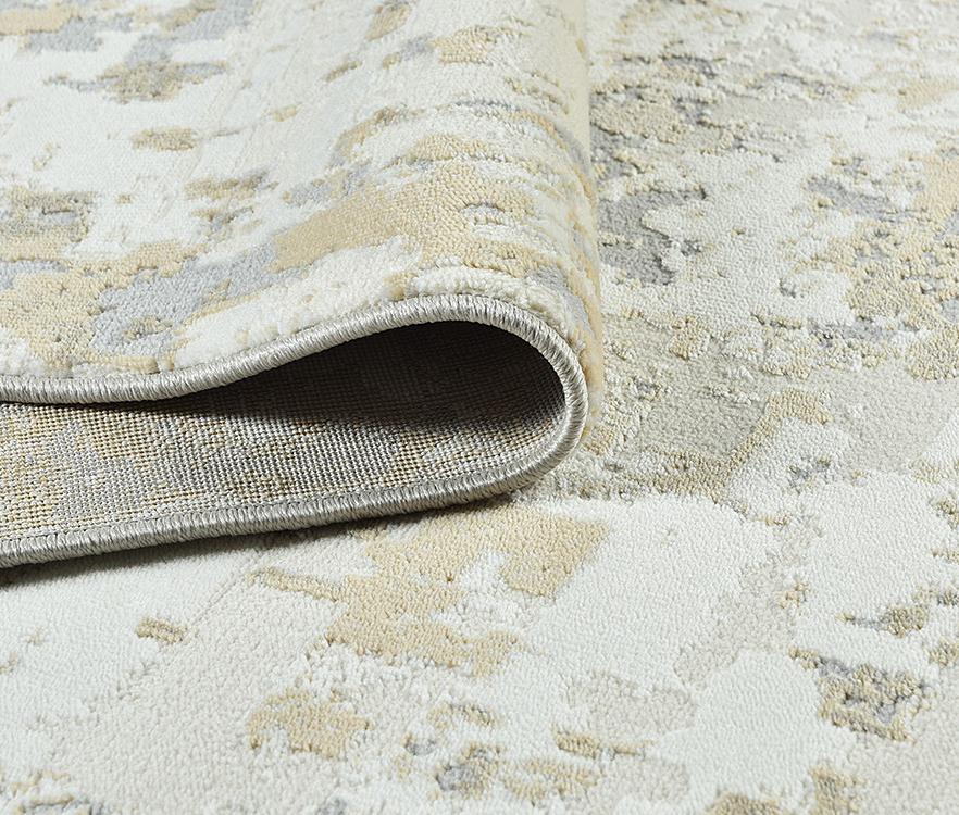 SANGYUE | Polyester Rug - Industrial Shrinkage Woven | Fade & Mold Resistant | Living Room/Bedroom