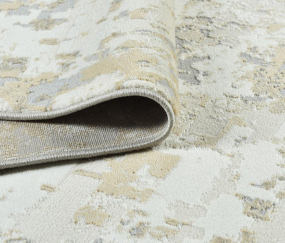 SANGYUE | Polyester Rug - Industrial Shrinkage Woven | Fade & Mold Resistant | Living Room/Bedroom