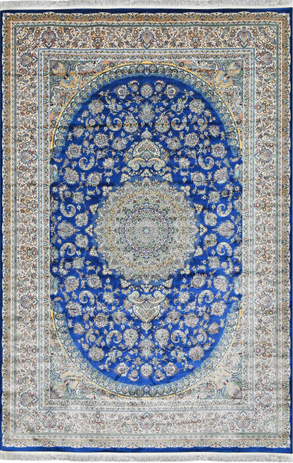 SAIBAI | 3.6M Modal Silk Rug | Carbon-Neutral Bamboo Fiber