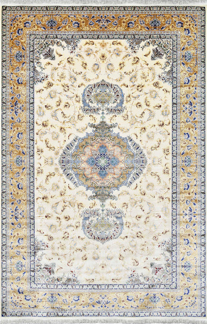 SAIBAI | 3.6M Modal Silk Rug | Carbon-Neutral Bamboo Fiber