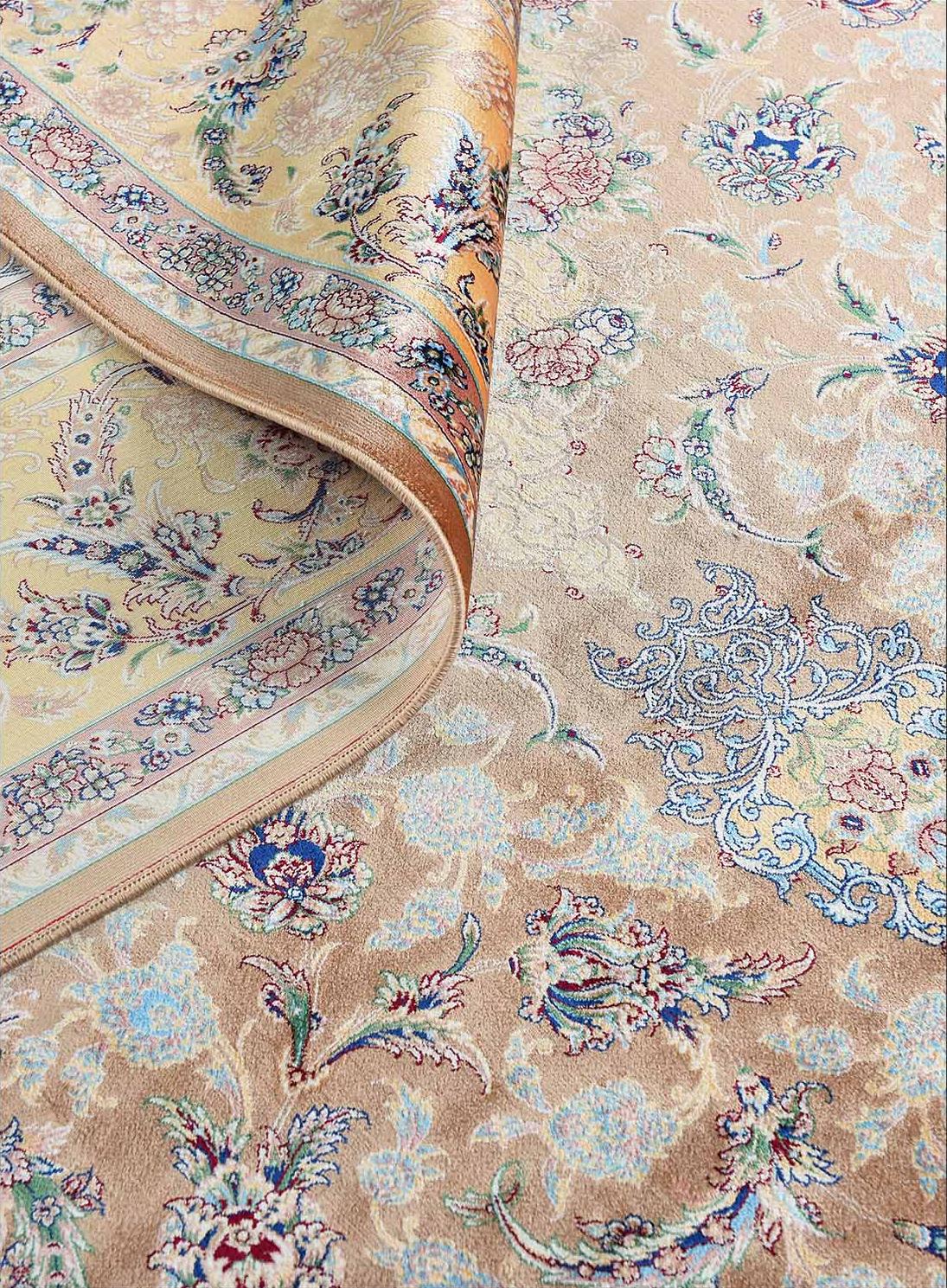 SAIBAI | 3.6M Modal Silk Rug | Carbon-Neutral Bamboo Fiber